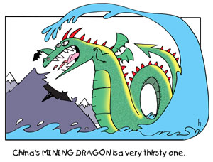 China's mining dragon is a very thirsty one