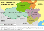Tibetan Regions within the PRC