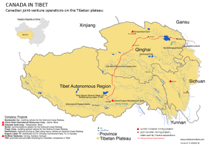 Canadian Joint-Venture Operations on the Tibetan Plateau