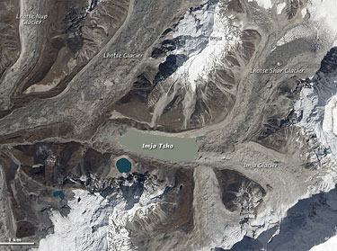 Imja Glacial lake