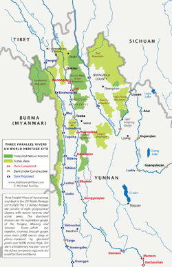 Three Parallel Rivers Region