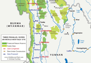 Three Parallel Rivers Region